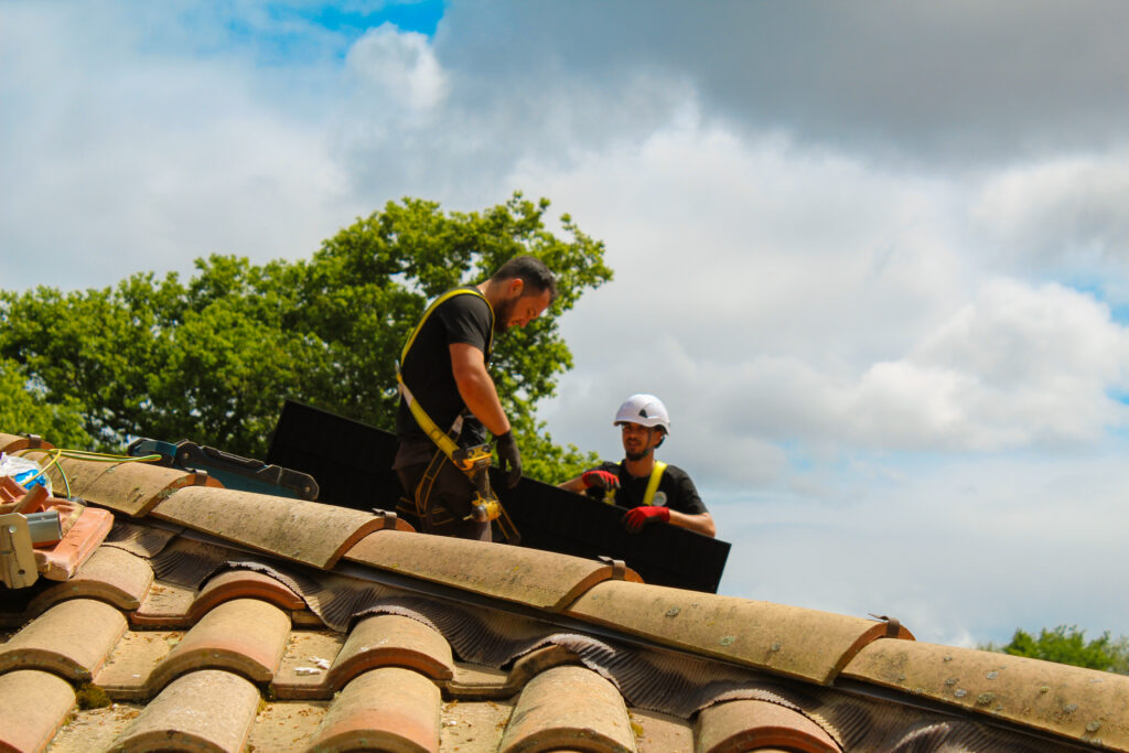 Installation de panneau solaire thermique