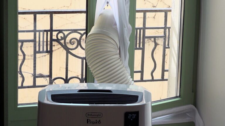 Visuel d'une climatisation réversible mobile