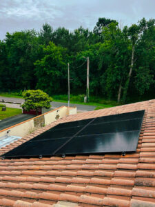 Panneau solaire monocristallin