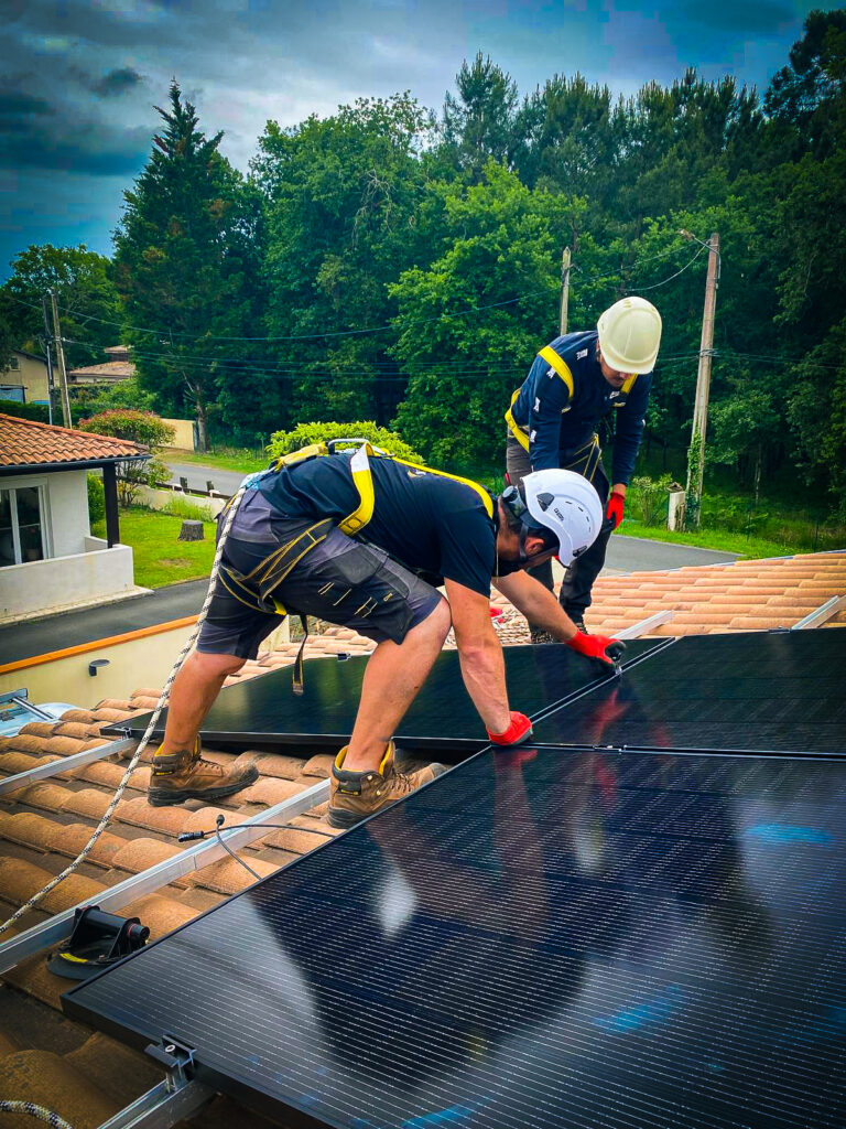 Installation Sunpower P7